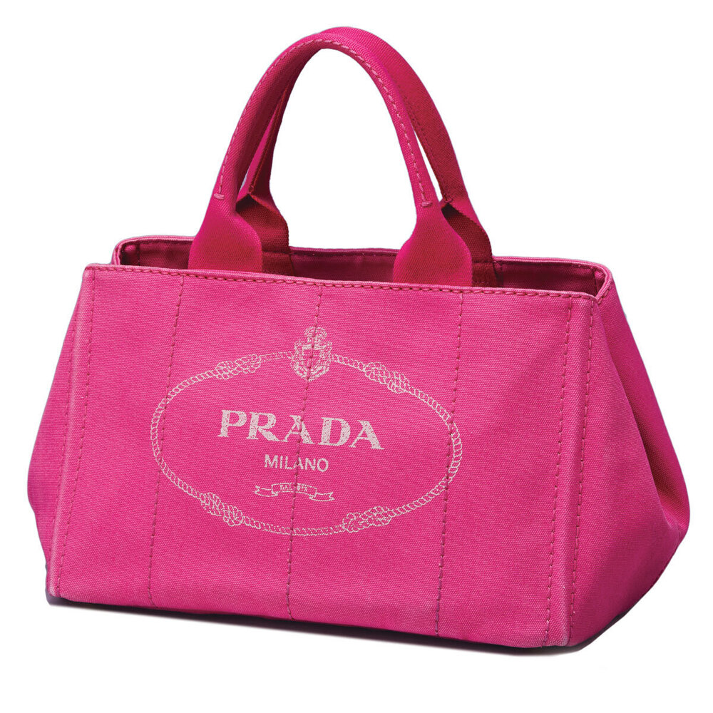 Prada Canapa tote bag canvas Black